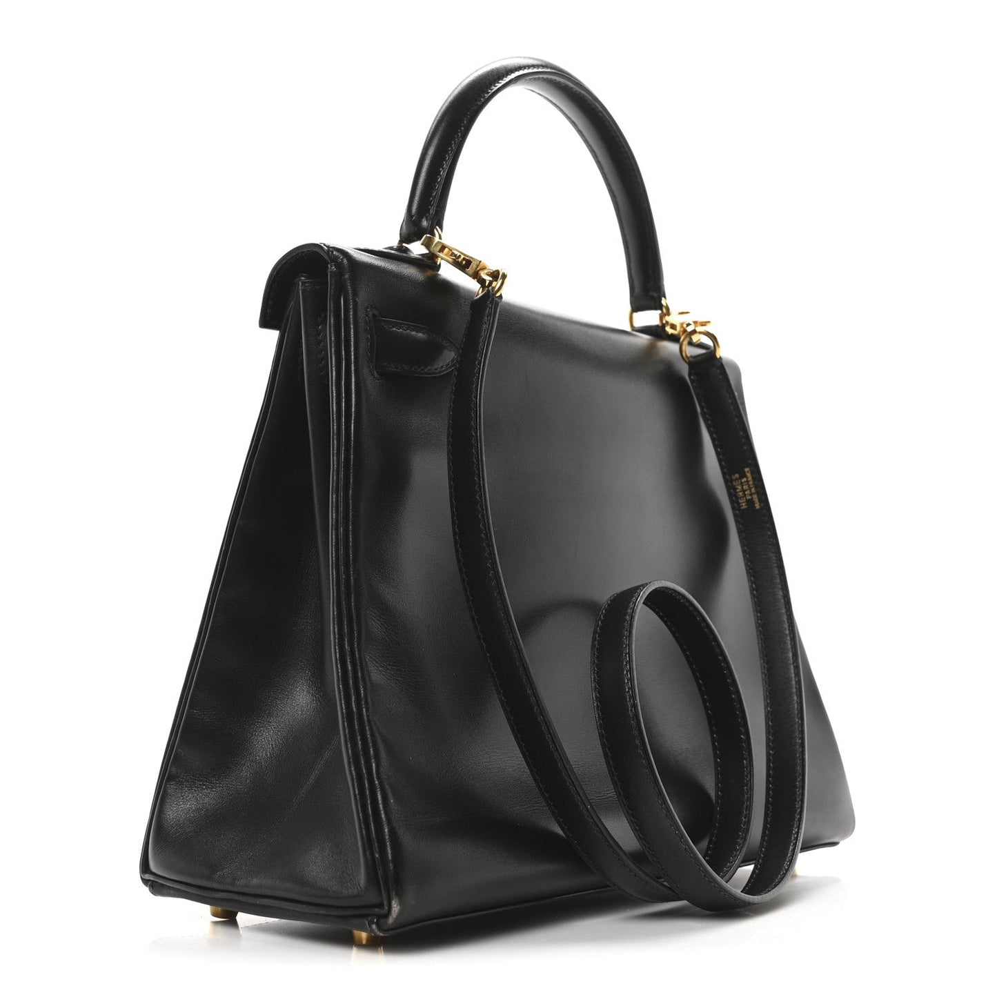 Hermes Box Kelly Retourne 28 Black