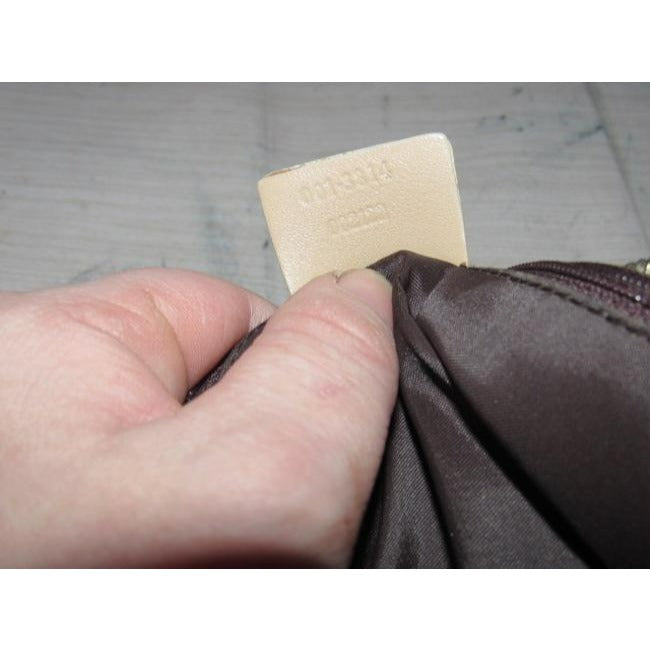 Gucci Shoulder Supple Style Cream Leather Hobo Bag
