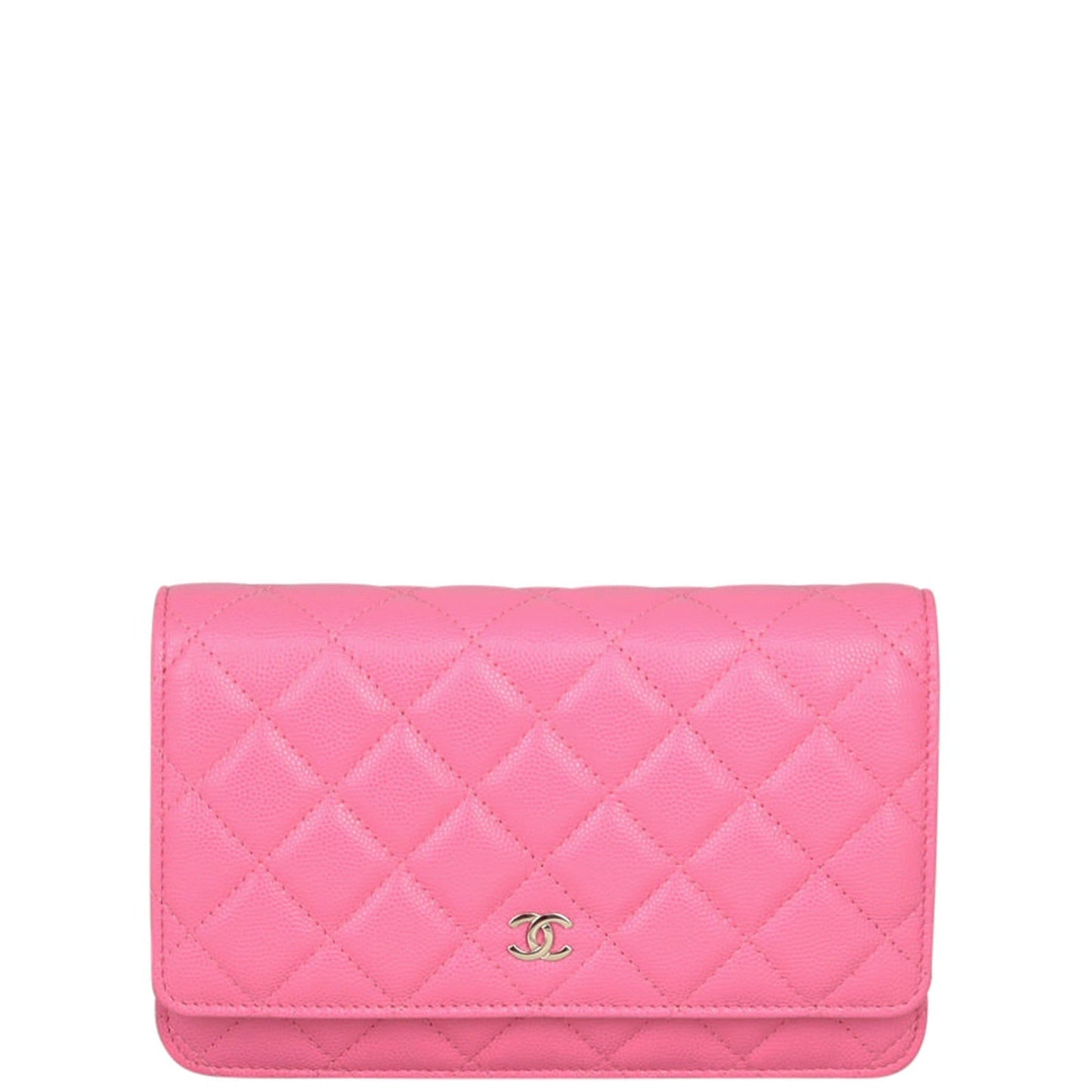 Chanel Classic Wallet on Chain | Candy Pink