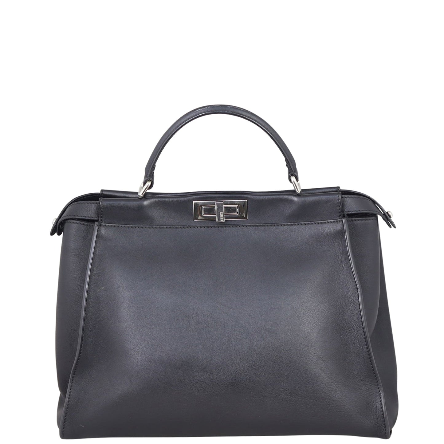 Fendi Peekaboo Large Monster Python-Trim