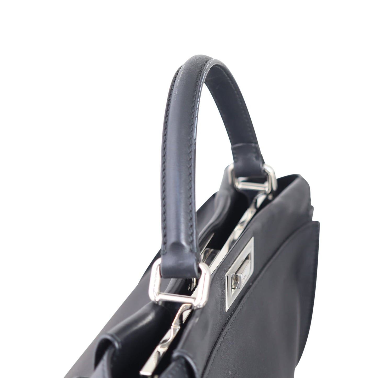 Fendi Peekaboo Large Monster Python-Trim