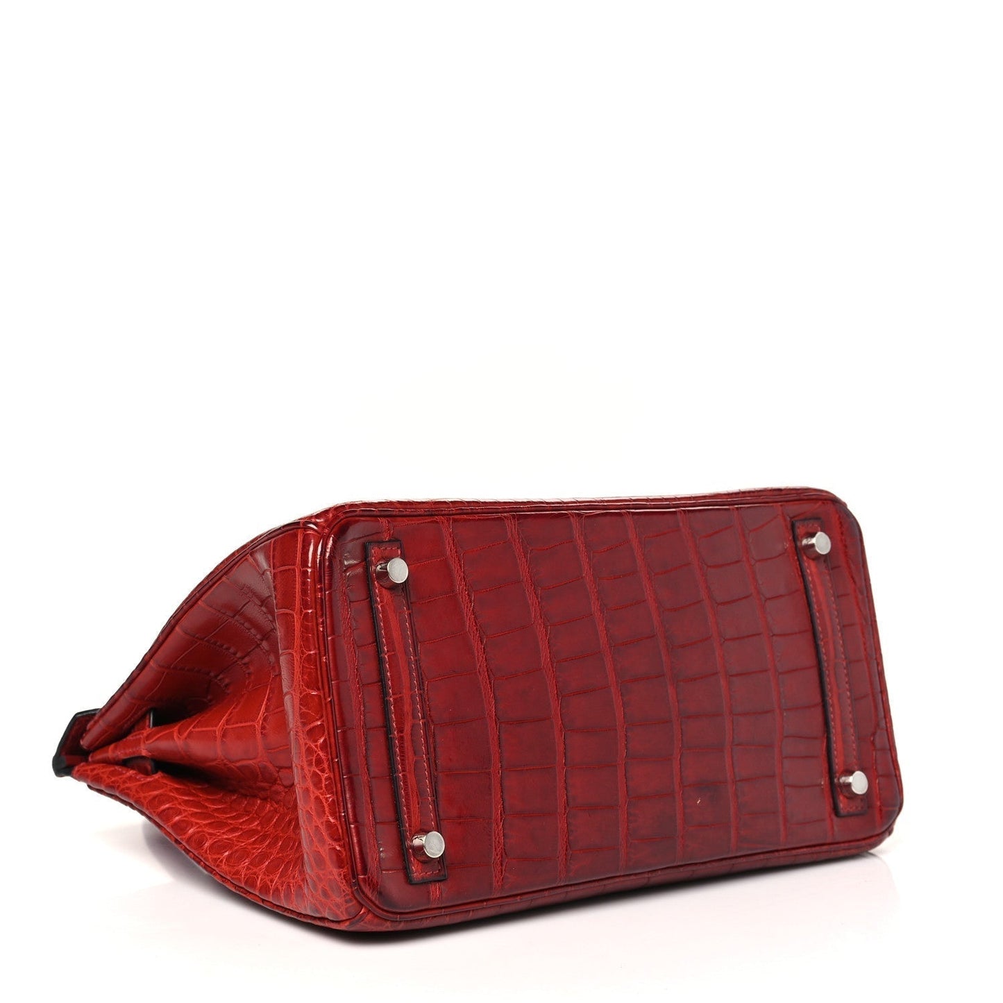Hermes Matte Alligator Birkin 30 Rouge H