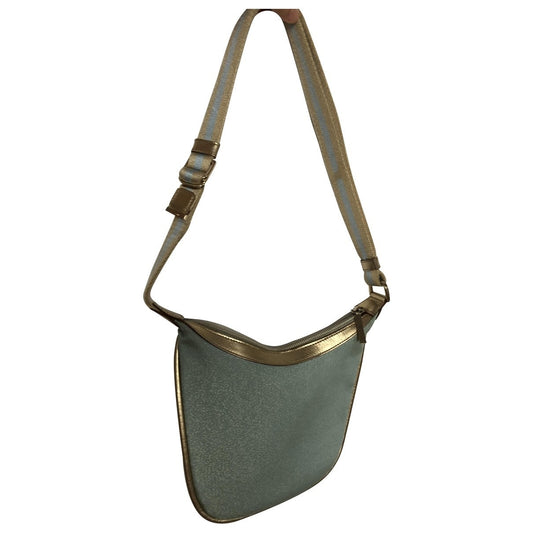Gucci green cloth clutch bag