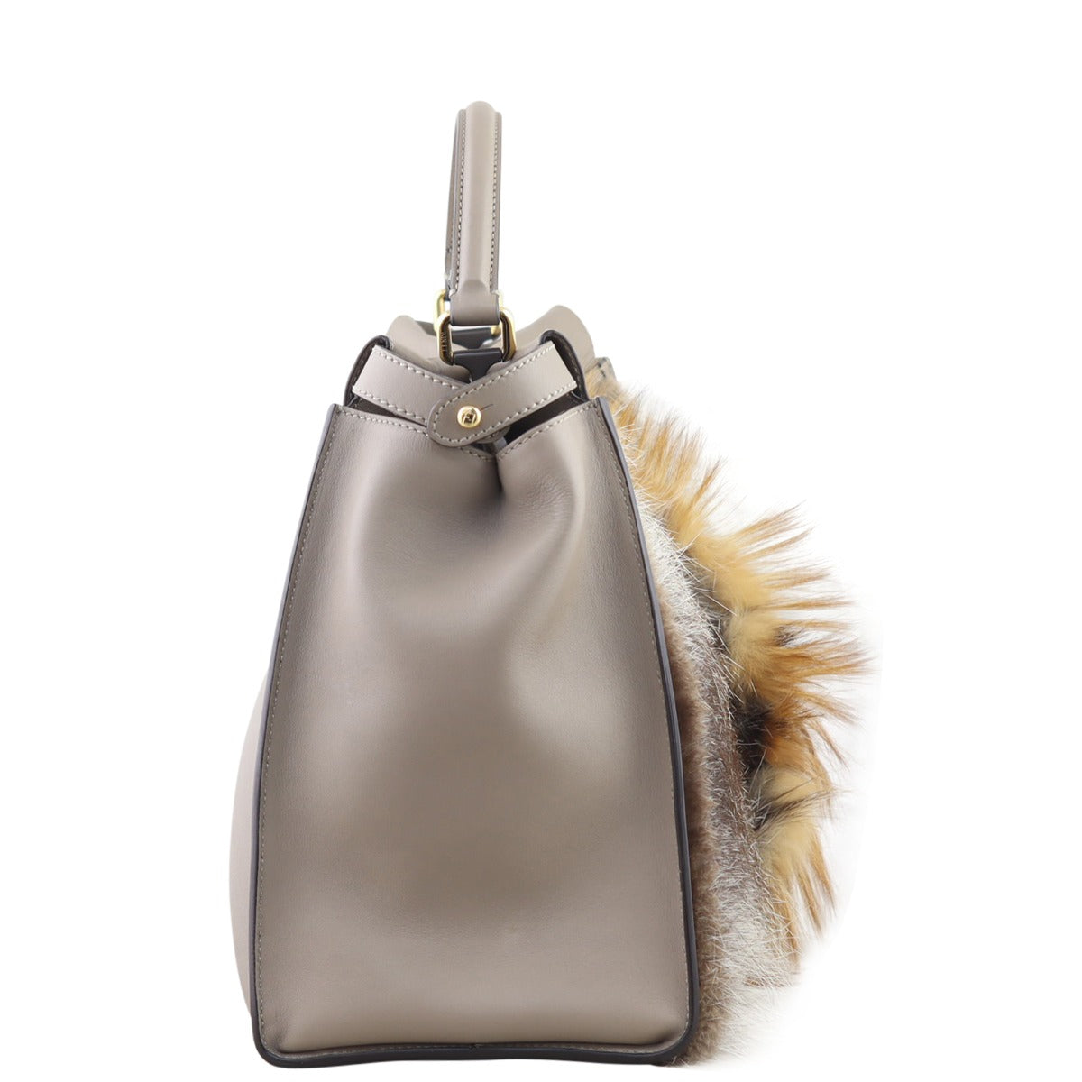 Fendi Fox & Nutria Fur Peekaboo Large