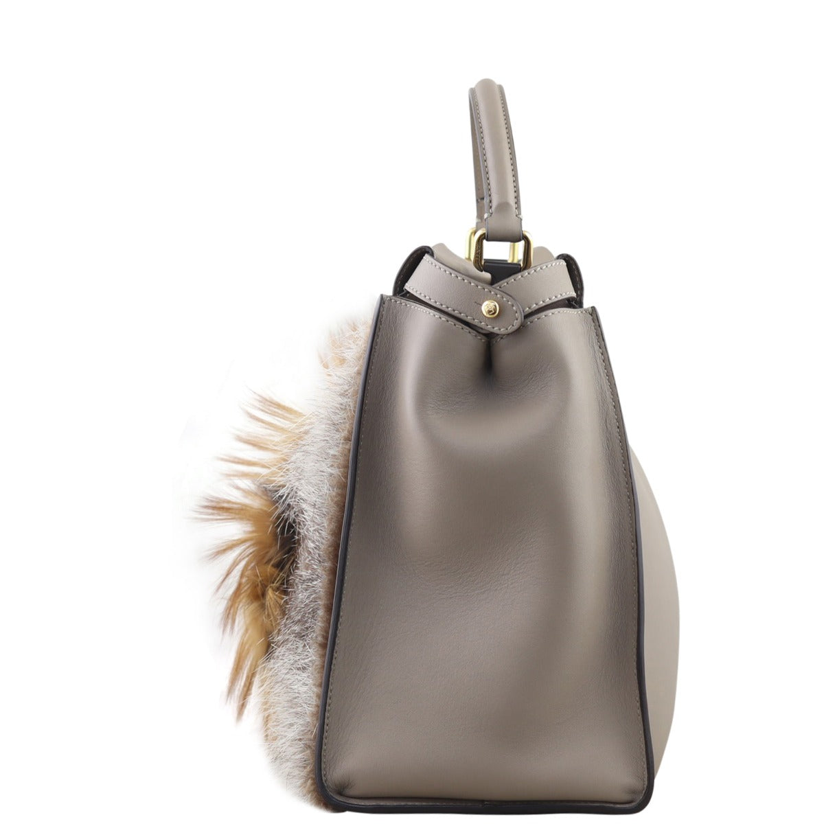 Fendi Fox & Nutria Fur Peekaboo Large