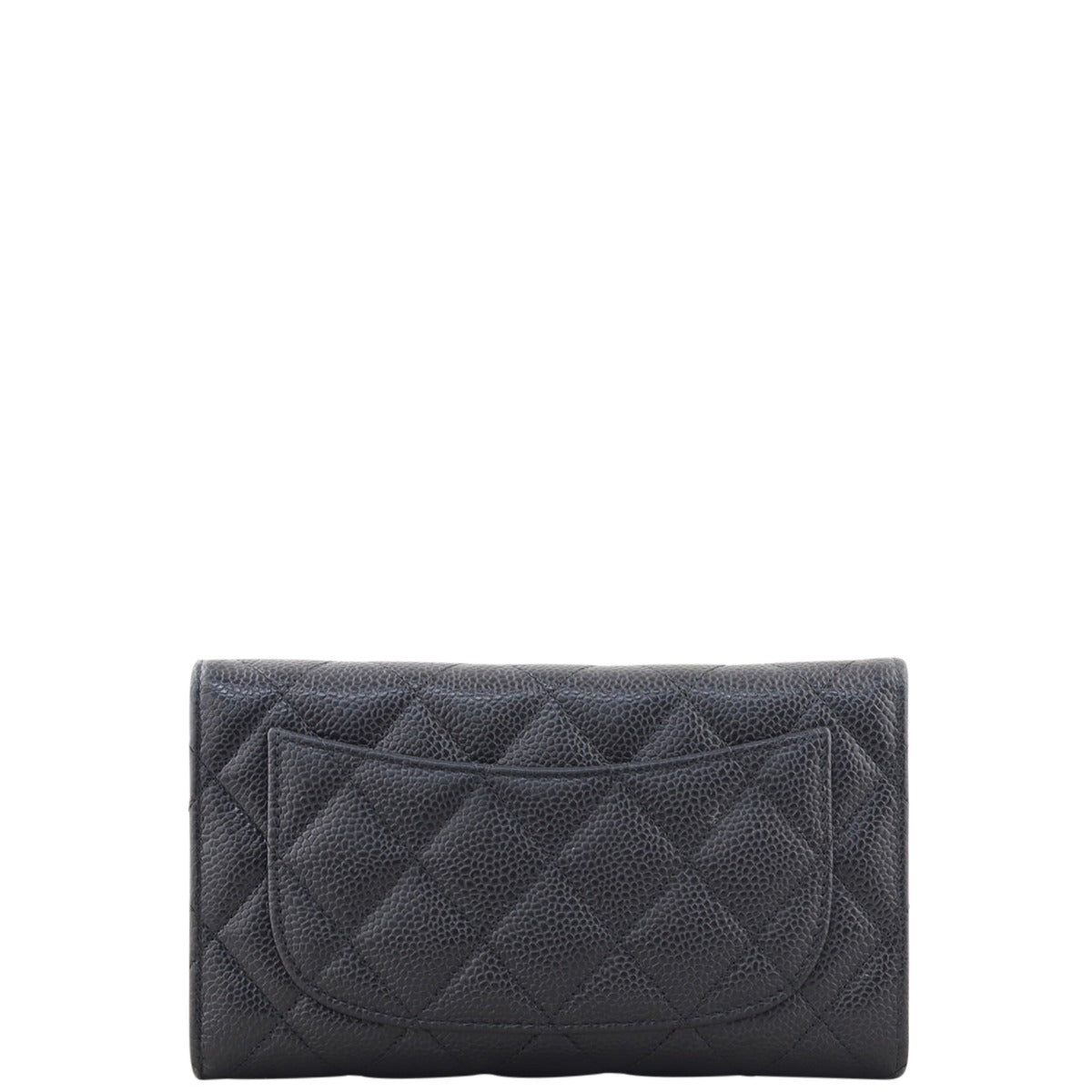 Chanel Classic Flap Wallet | Black Gold Hardware