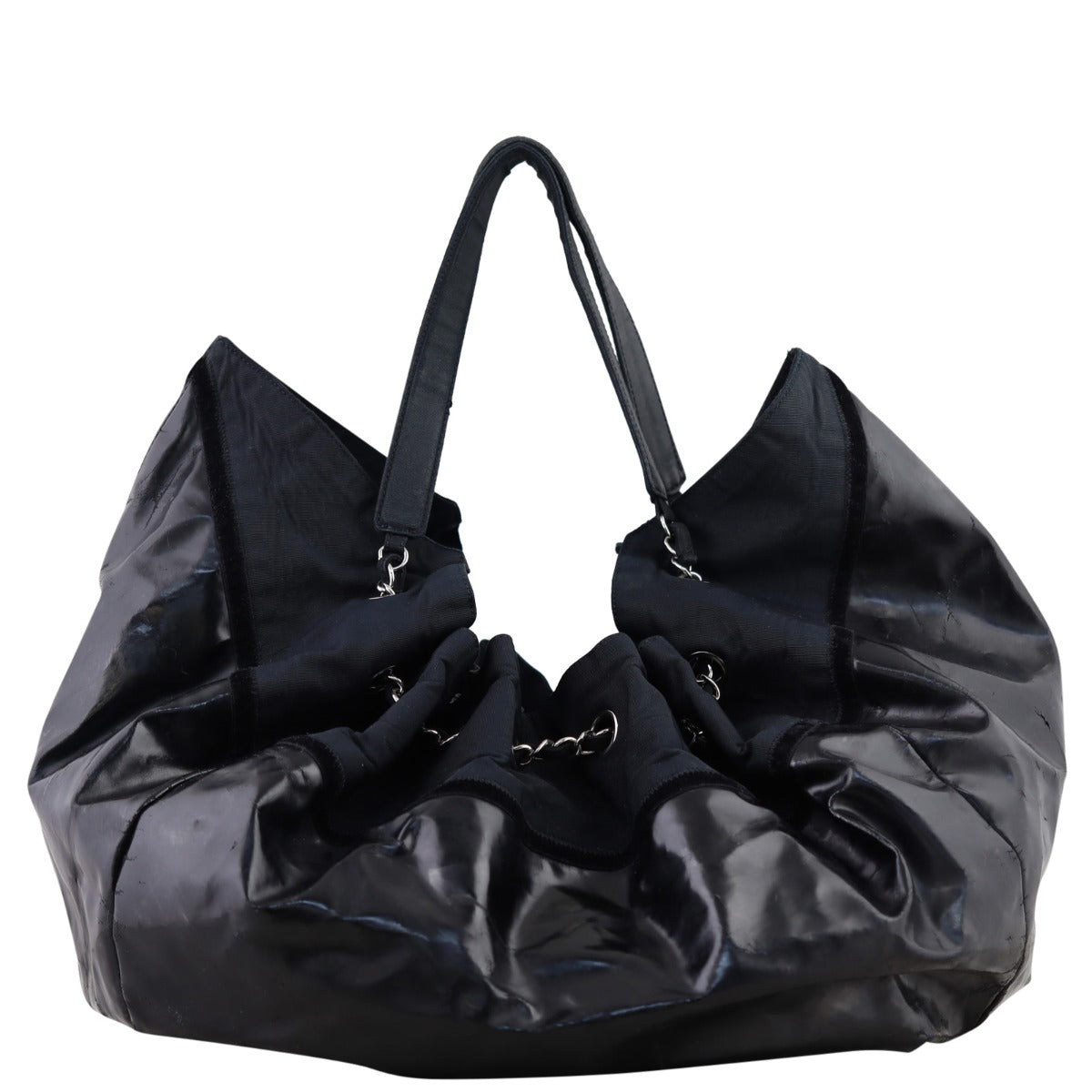 Chanel Vinyl Coco Spirit Cabas Tote