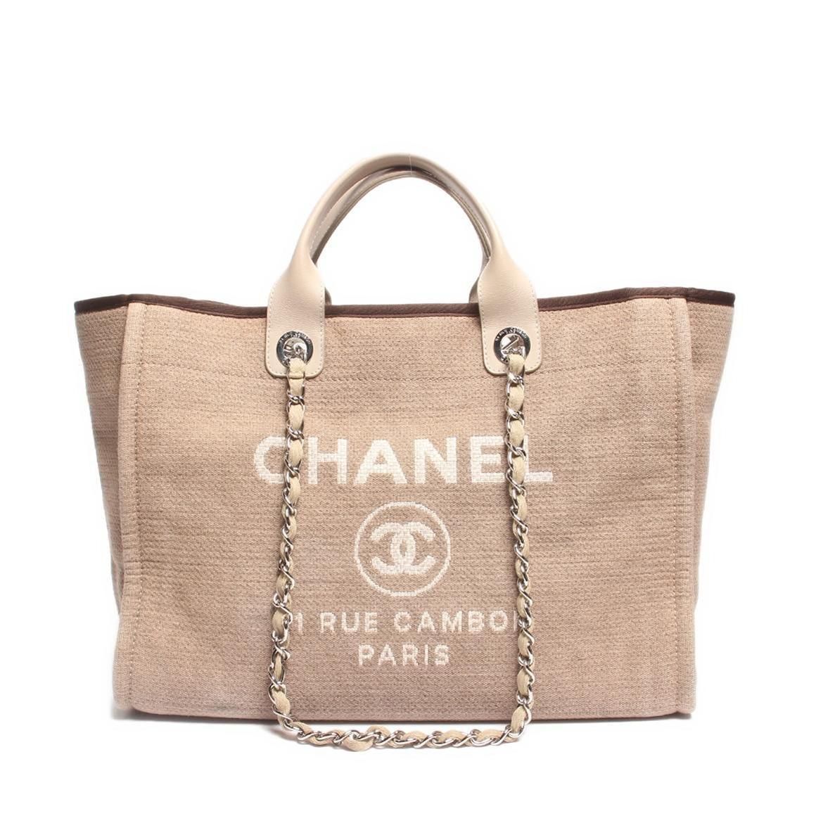 Chanel Deauville Tote Bag - Ewore Bags