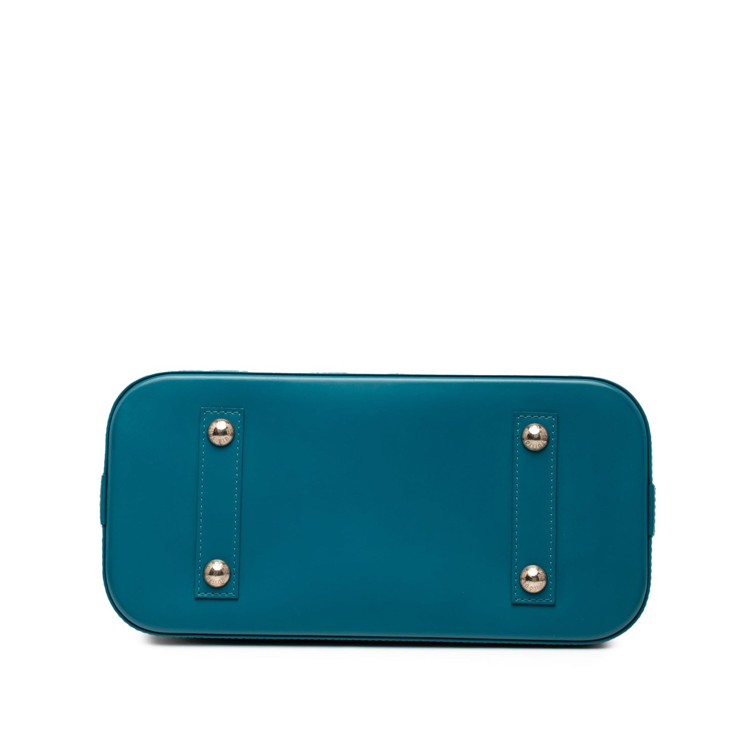 Blue Louis Vuitton Epi Alma PM Handbag