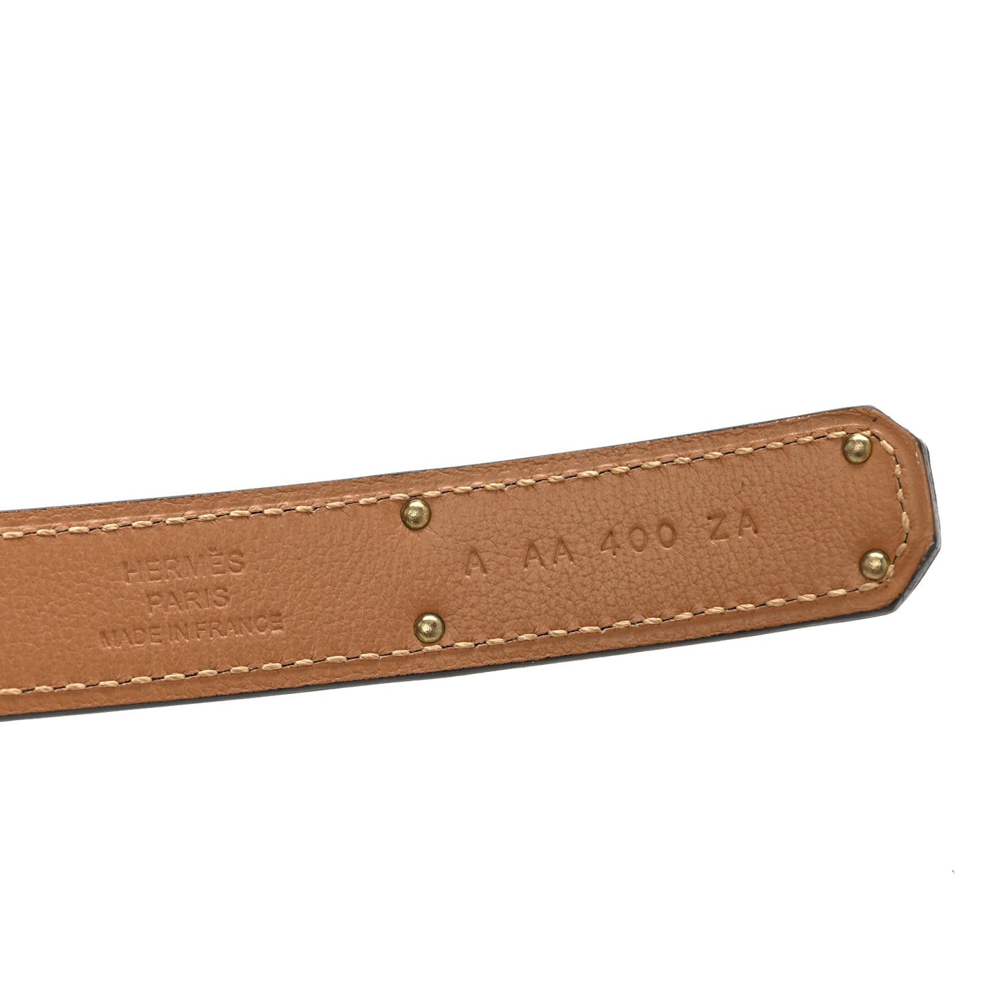 Hermes Epsom Kelly Belt White