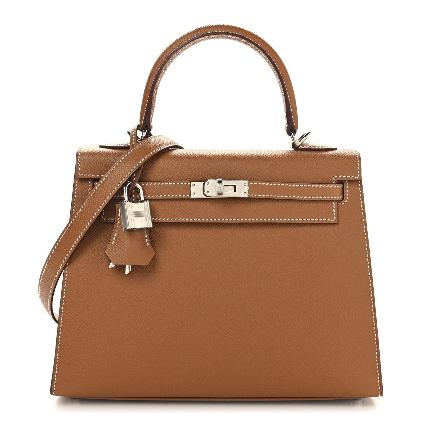 Hermes Epsom Kelly Sellier 25 Gold