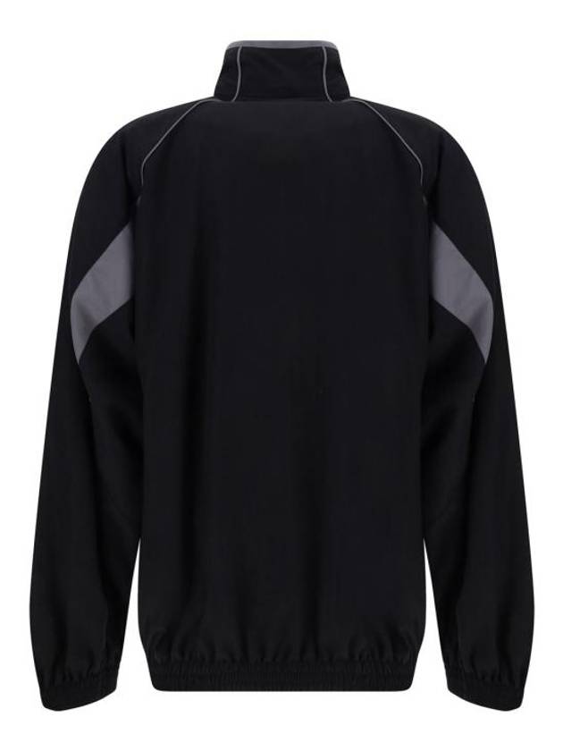 Luxury Balenciaga Trending 2026 3B Sports Icon Medium Fit Track Jacket Black
