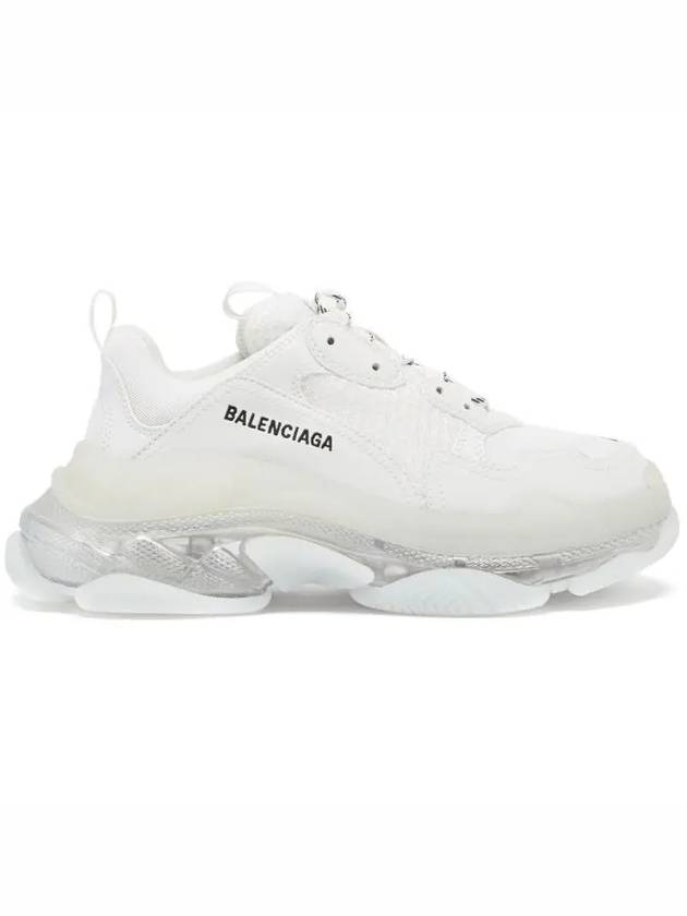 Luxury Balenciaga Trending 2026 Triple S Low Top Sneakers White Iridescent