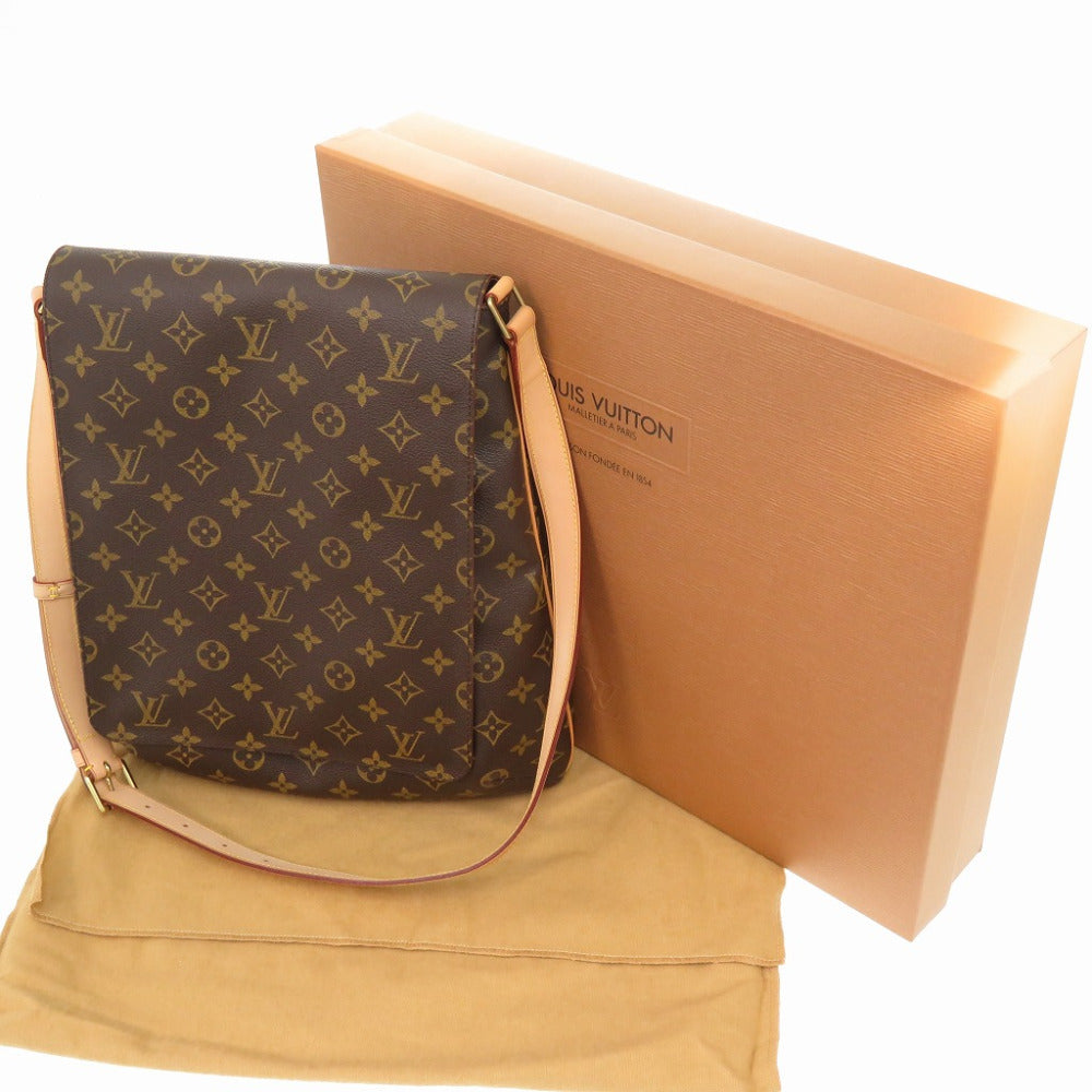 LOUIS VUITTON Shoulder Bag M51256 Monogram canvas Brown Monogram Musette