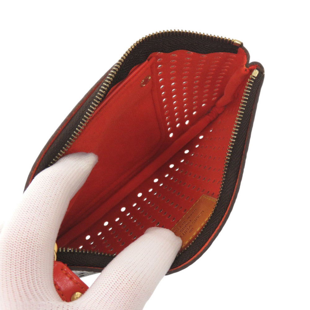 LOUIS VUITTON Pouch M95187 Monogram Perfo Orange Monogram Perfo ãã·ã§ãããã©ãã