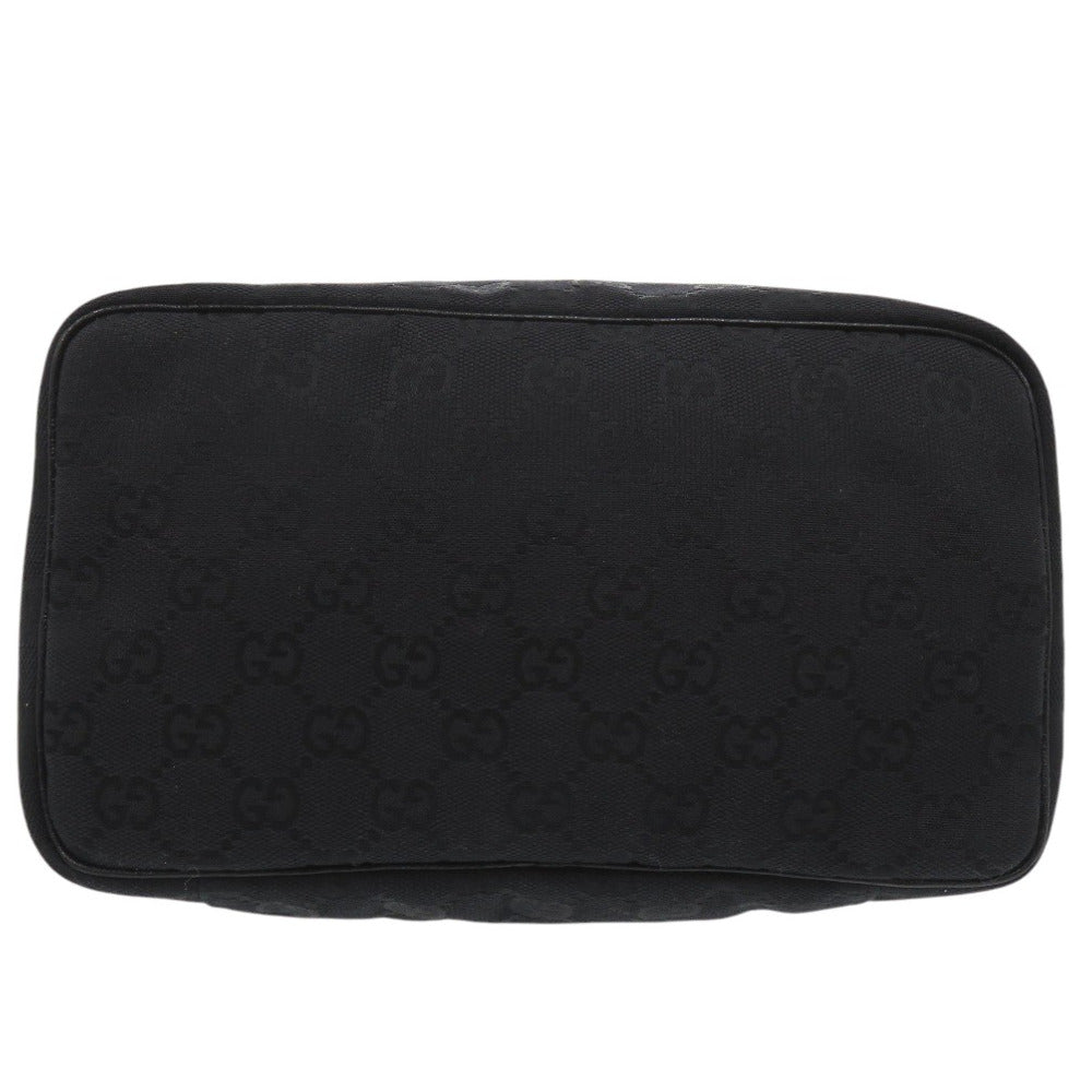GUCCI Pouch 124540 GG canvas black GG