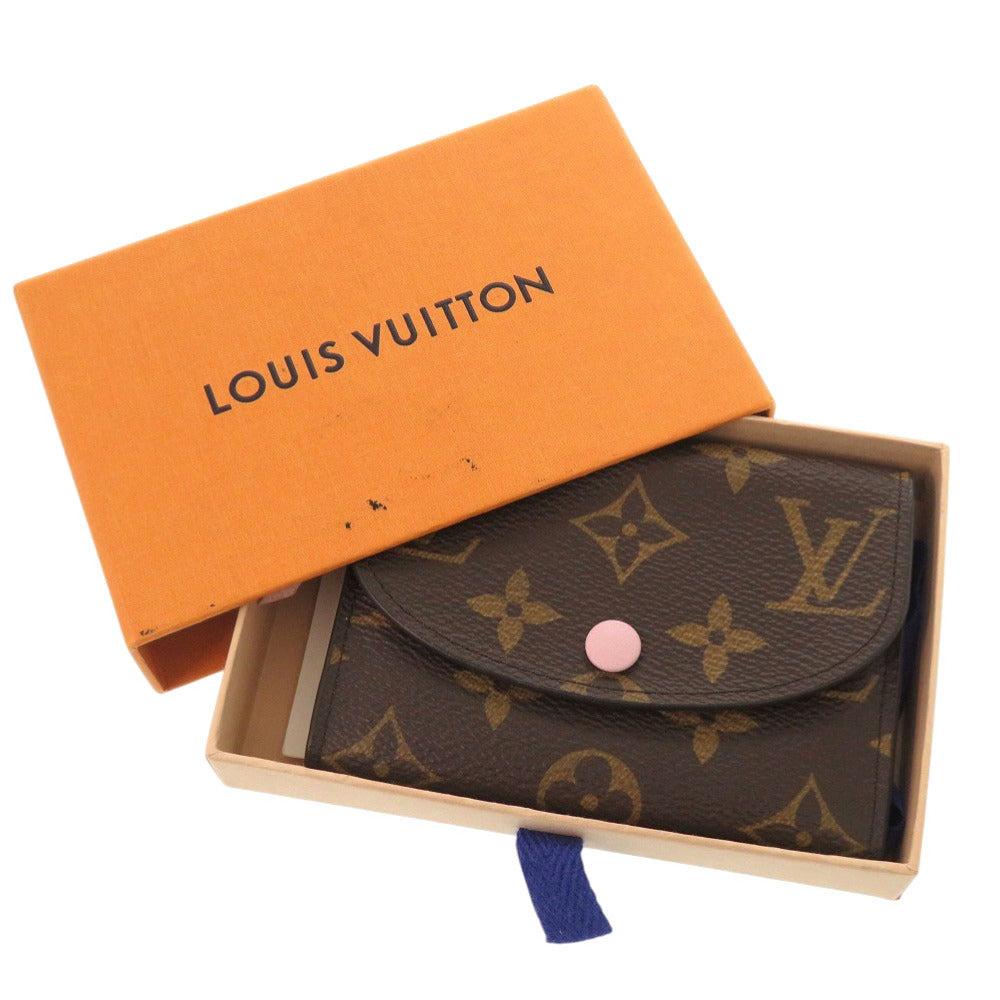 LOUIS VUITTON Bifold Wallet M62361 Monogram canvas Brown Monogram Portomone Rosary
