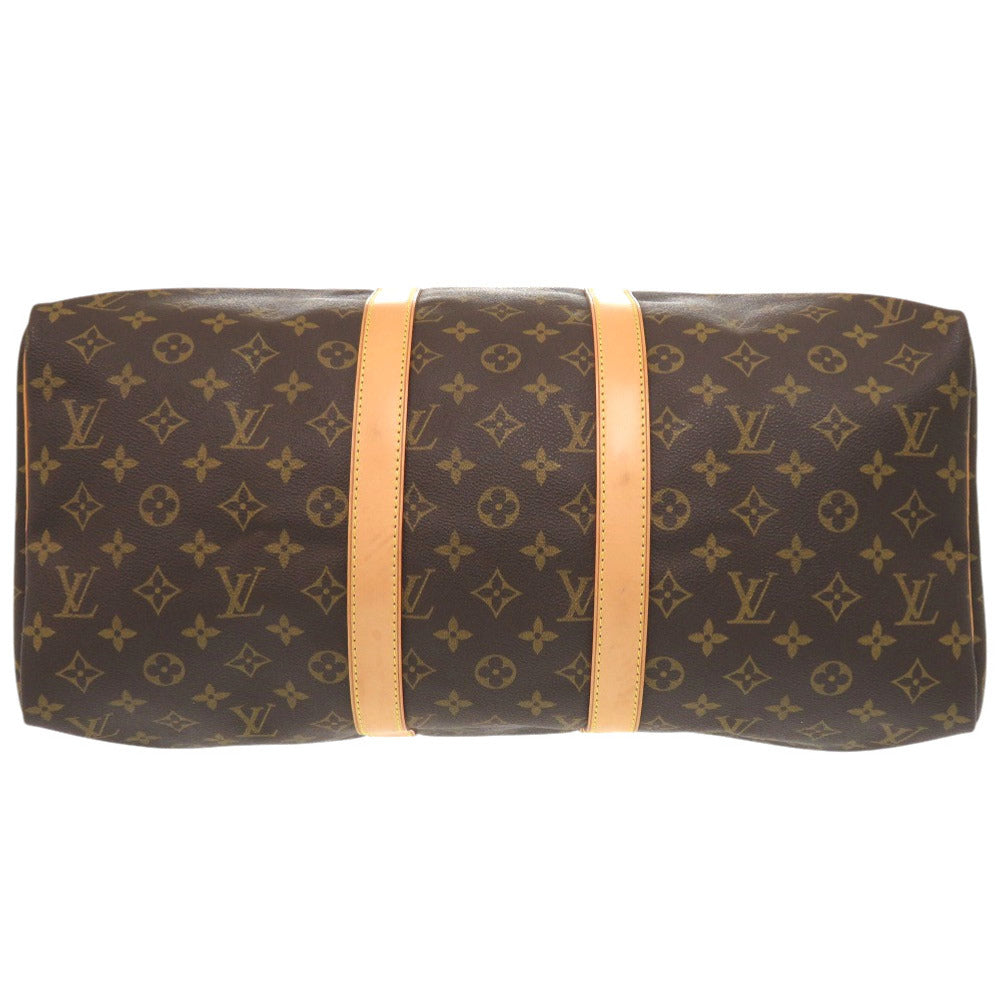 LOUIS VUITTON Boston Duffel bag M41428 Monogram canvas Brown Monogram Keepall 45 mens