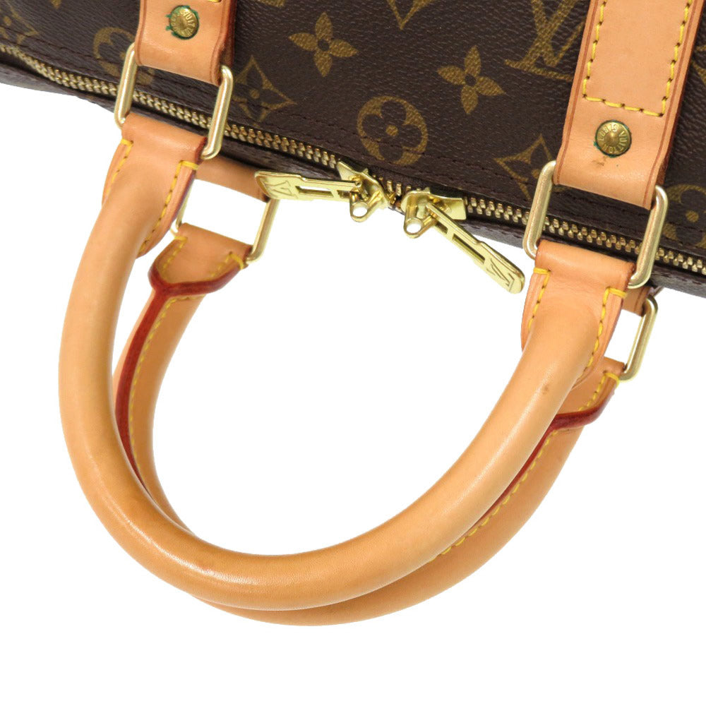 LOUIS VUITTON Boston Duffel bag M41428 Monogram canvas Brown Monogram Keepall 45 mens