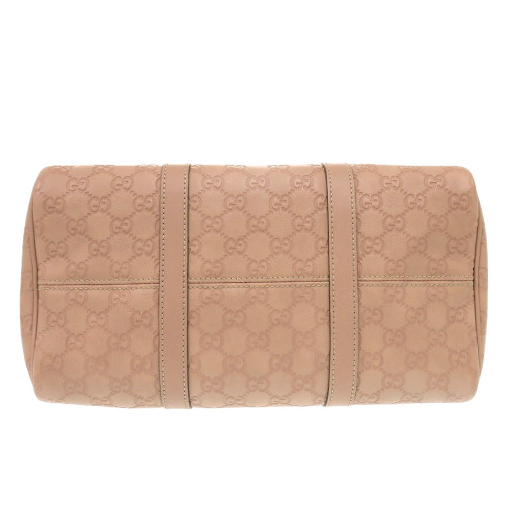 GUCCI Boston Duffel bag 449646 leather pink Micro Guccisima