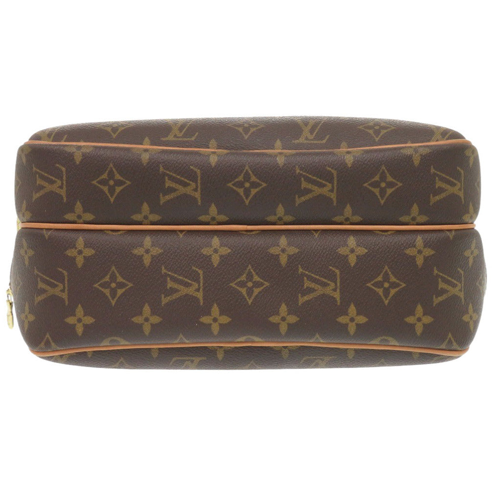 LOUIS VUITTON Shoulder Bag M45254 Monogram canvas Brown Monogram Reporter PM