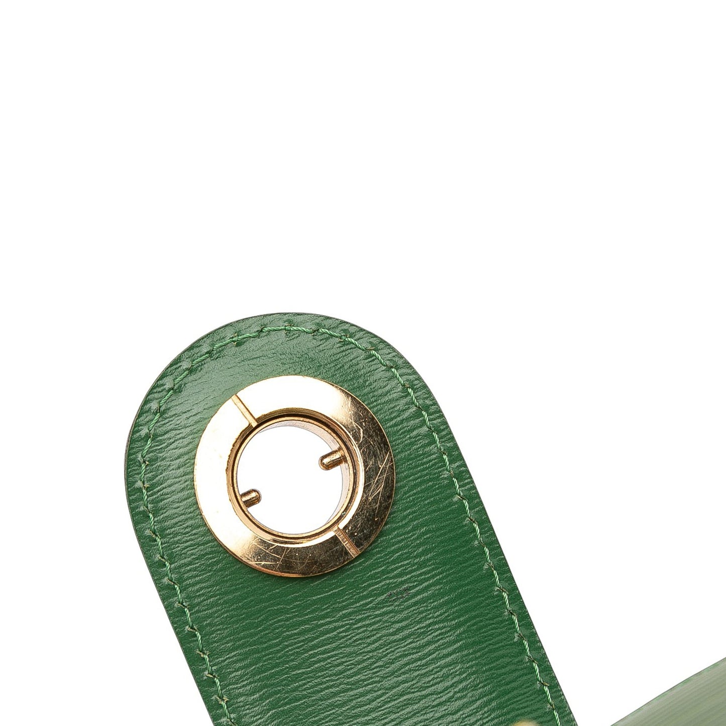 Green Louis Vuitton Epi Cluny Shoulder Bag