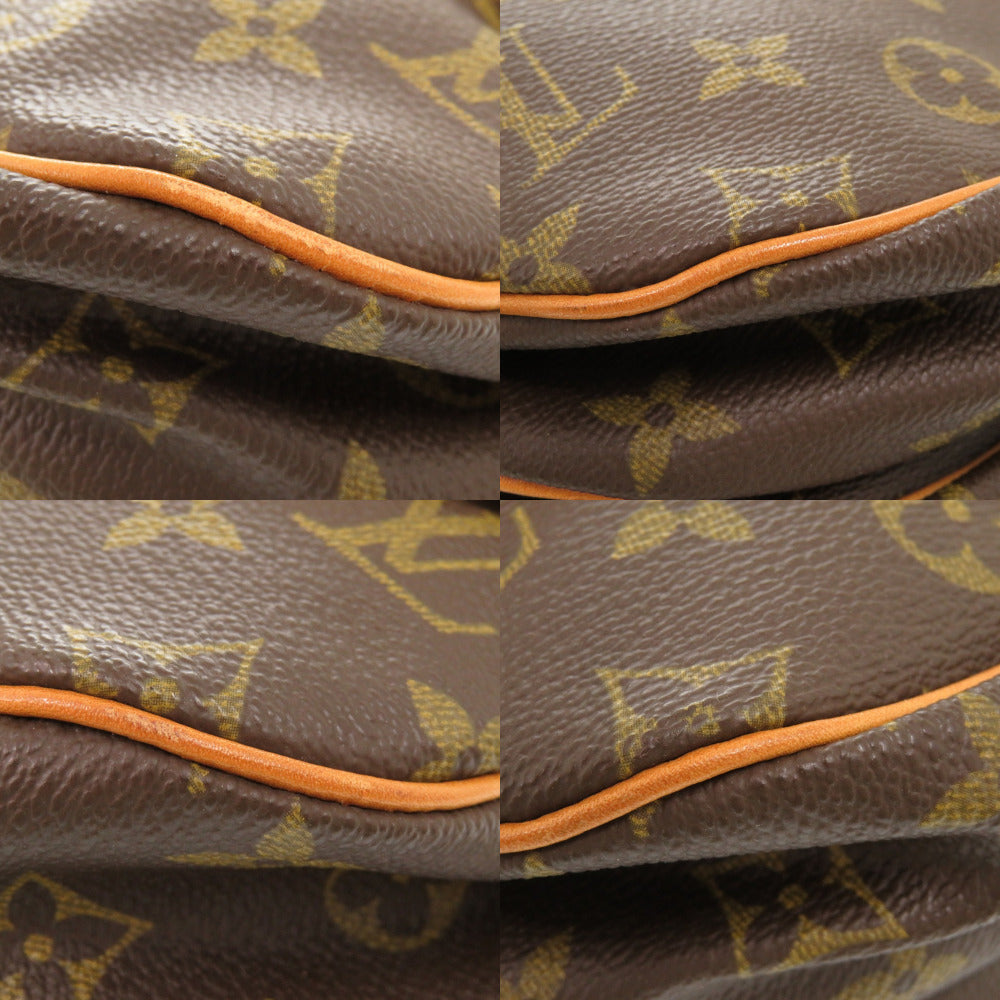 LOUIS VUITTON Shoulder Bag M42256 Monogram canvas Brown Monogram Saumur 30