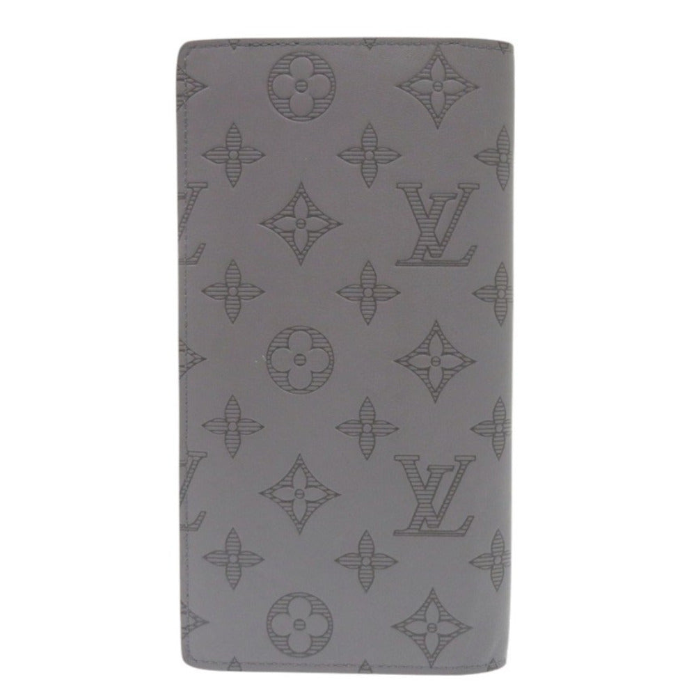 LOUIS VUITTON Long Wallet Purse M81335 Monogram canvas Monogram canvas gray Portefeuille Plaza