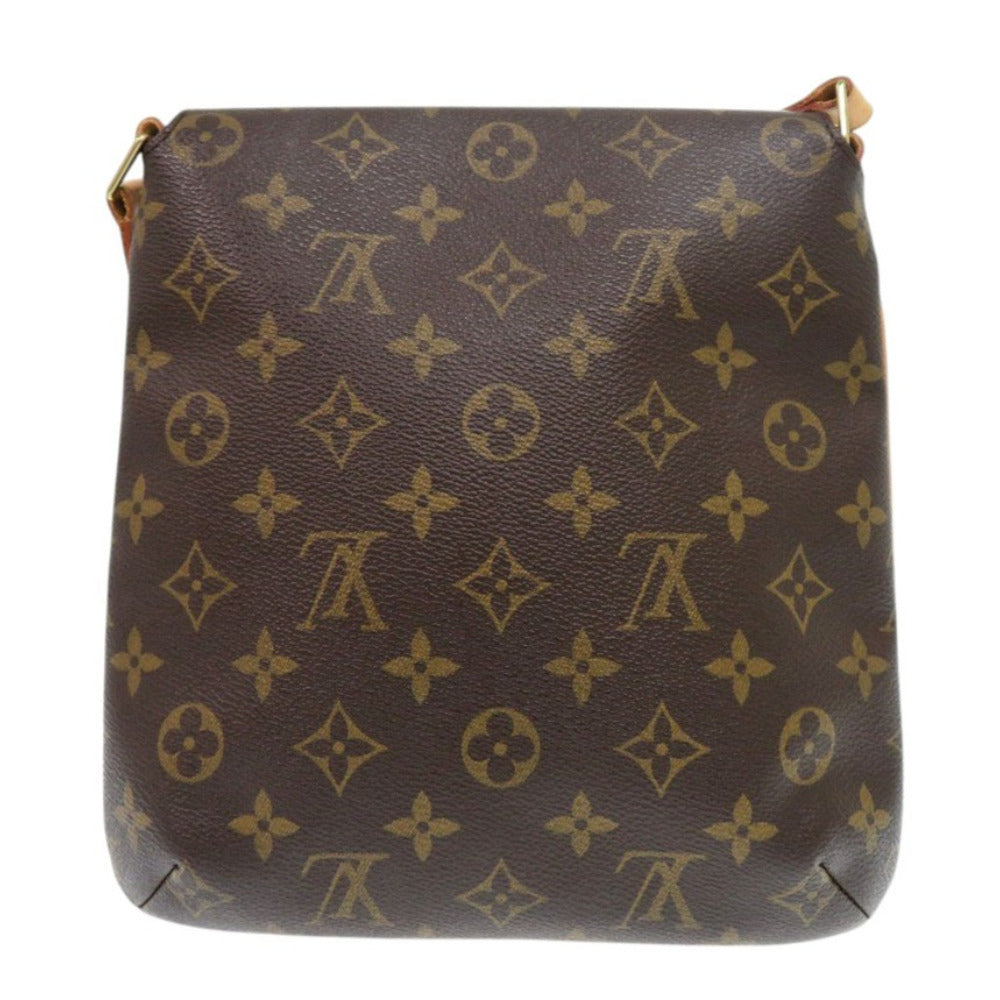LOUIS VUITTON Shoulder Bag M51258 Monogram canvas Brown Monogram Musette Salsa short strap