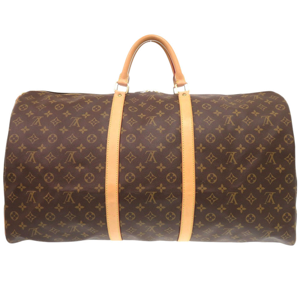 LOUIS VUITTON Boston Duffel bag M41412 Monogram canvas Brown Monogram Keepall bandouliere60 mens