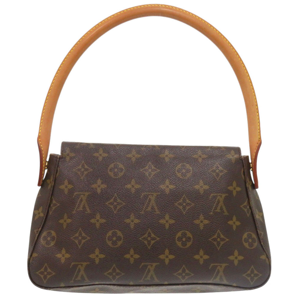 LOUIS VUITTON Handbag M51147 Monogram canvas Brown Monogram Mini Looping