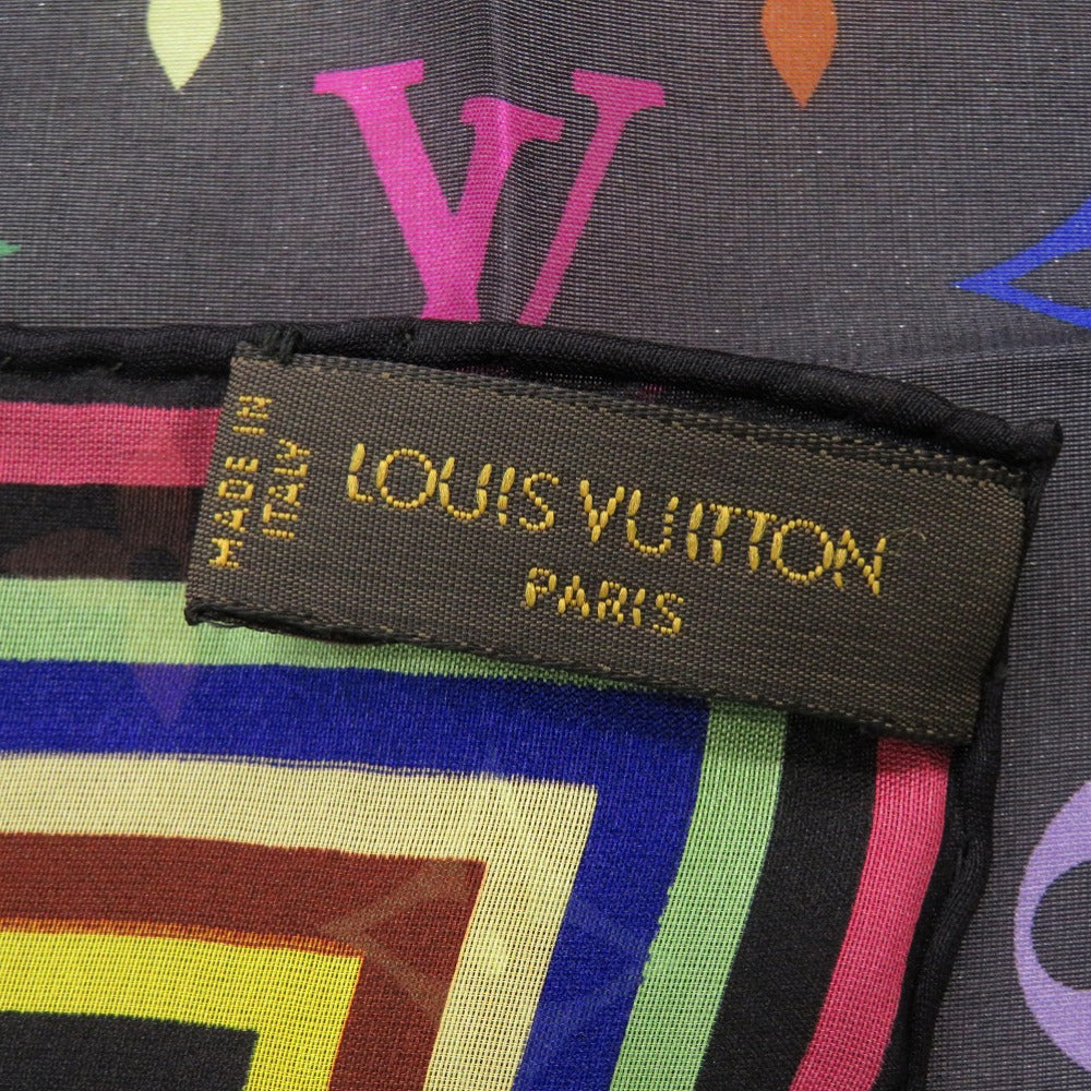 LOUIS VUITTON Stall M71912 silk black Monogram