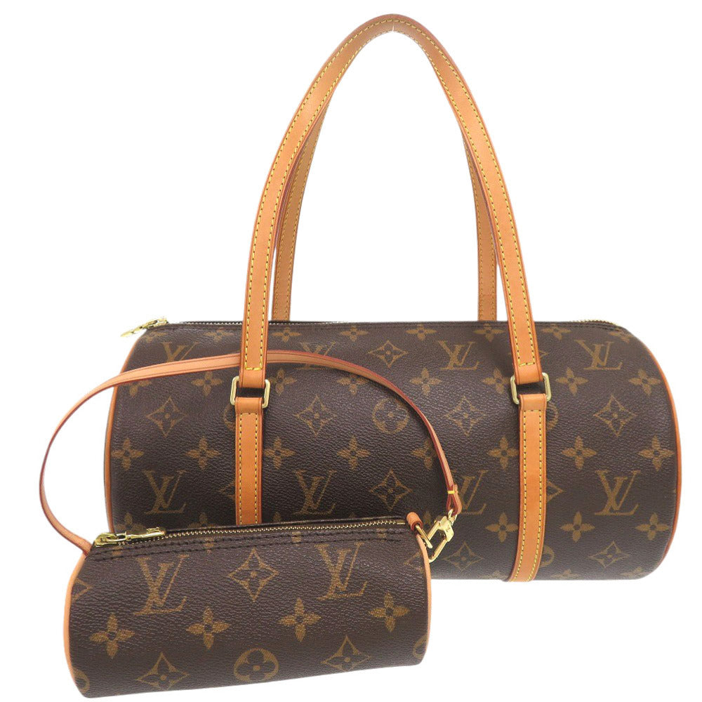 LOUIS VUITTON Handbag M51385 Monogram canvas Brown Monogram Papillon 30 with pouch Women