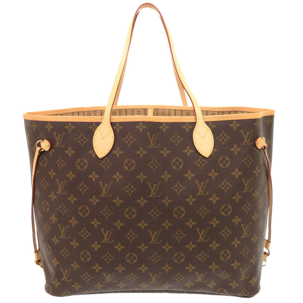 LOUIS VUITTON Tote Bag M40157 Monogram canvas Brown Monogram Neverfull GM Women