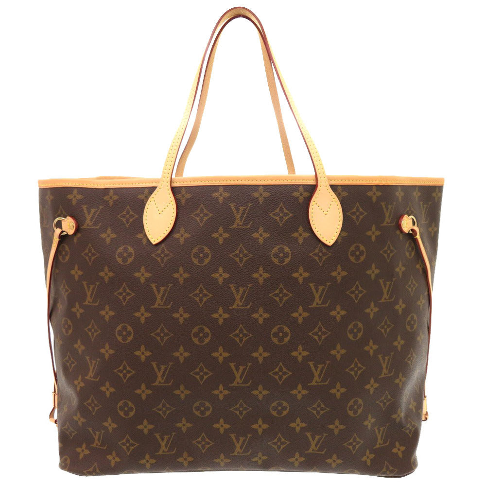 LOUIS VUITTON Tote Bag M40157 Monogram canvas Brown Monogram Neverfull GM Women