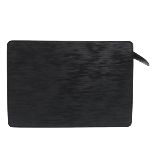 LOUIS VUITTON Clutch bag M52522 Epi Leather Noir business bag Epi Pochette Homme mens