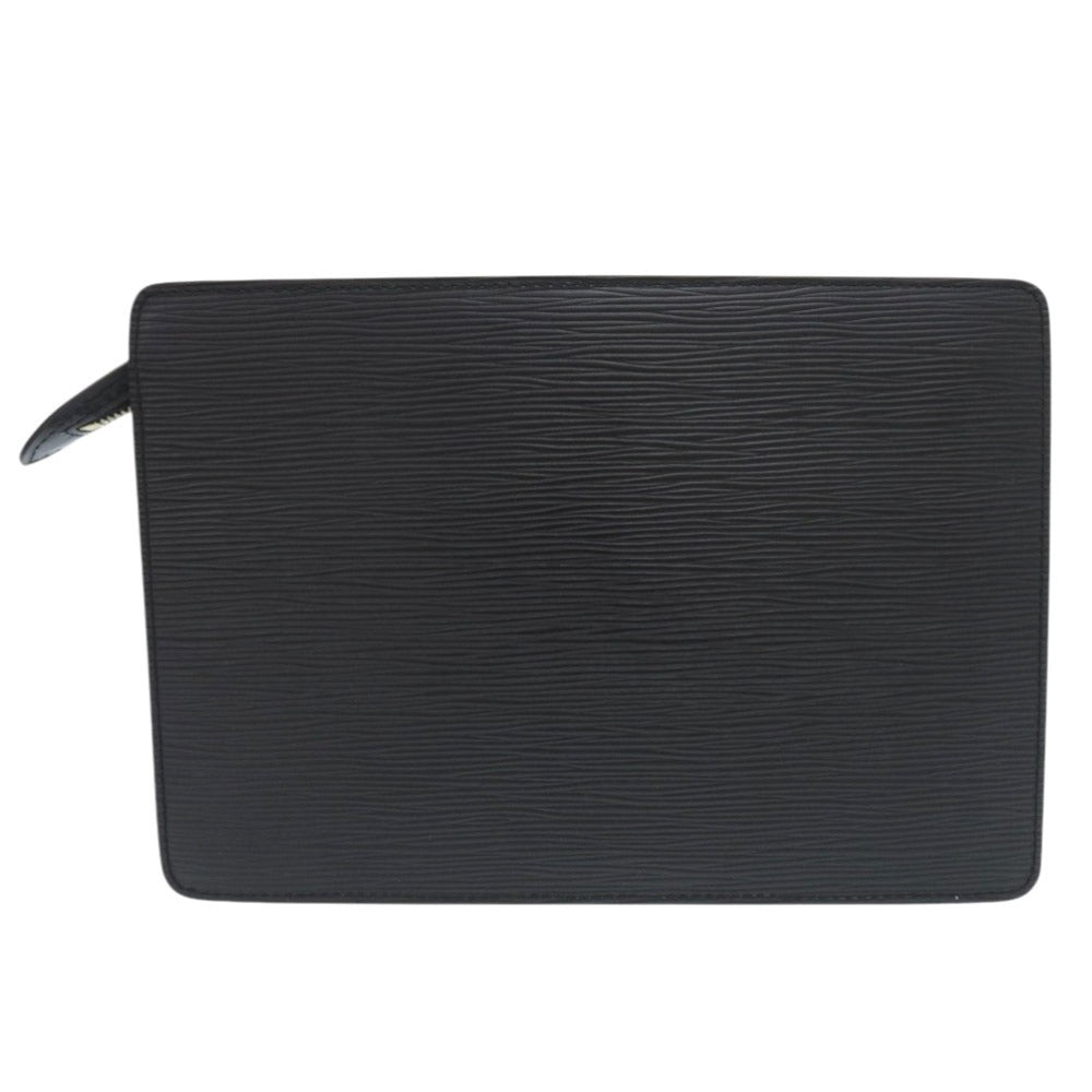 LOUIS VUITTON Clutch bag M52522 Epi Leather Noir business bag Epi Pochette Homme mens
