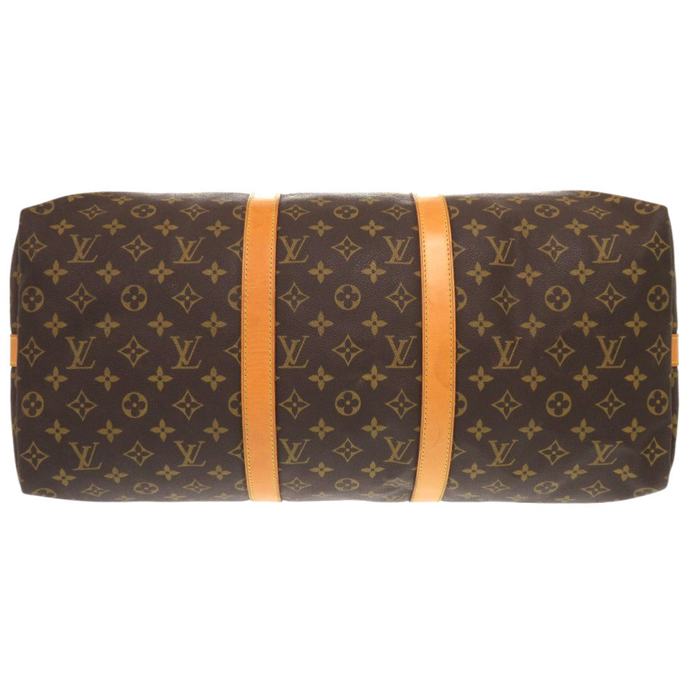 LOUIS VUITTON Boston Duffel bag M41416 Monogram canvas Brown Monogram Keepall bandouliere50 mens