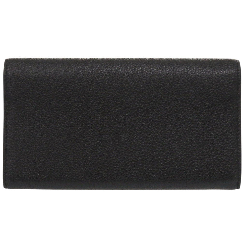 GUCCI Long Wallet Purse 573612 Calfskin black Zumi Women