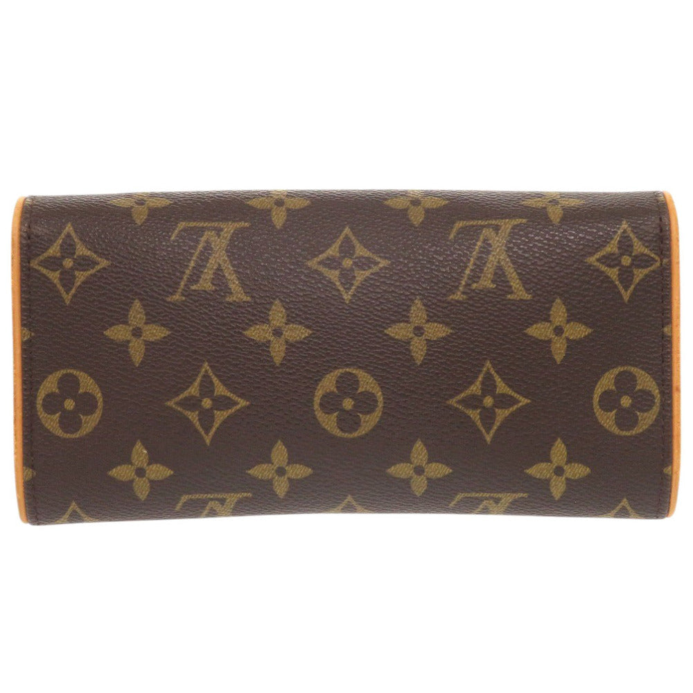 LOUIS VUITTON Shoulder Bag M51854 Monogram canvas Brown Monogram Pochette Twin PM Women