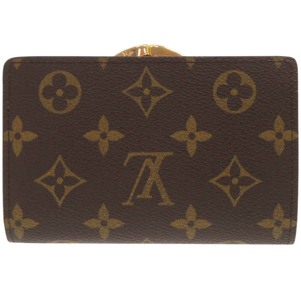 LOUIS VUITTON Bifold Wallet M61663 Monogram canvas Brown Monogram Porto Monnaie Viennois Women