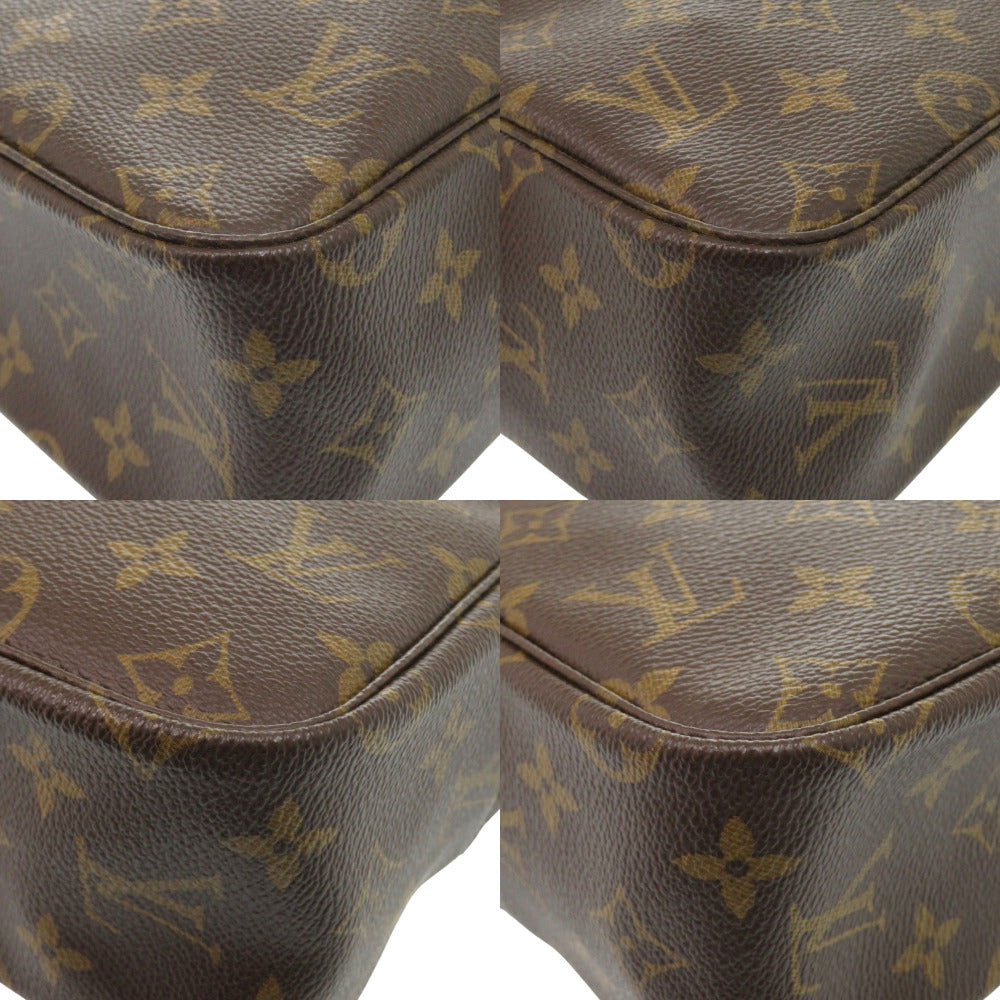LOUIS VUITTON business bag M47522 Monogram canvas Brown Monogram Truth Cracking Ty 28 mens