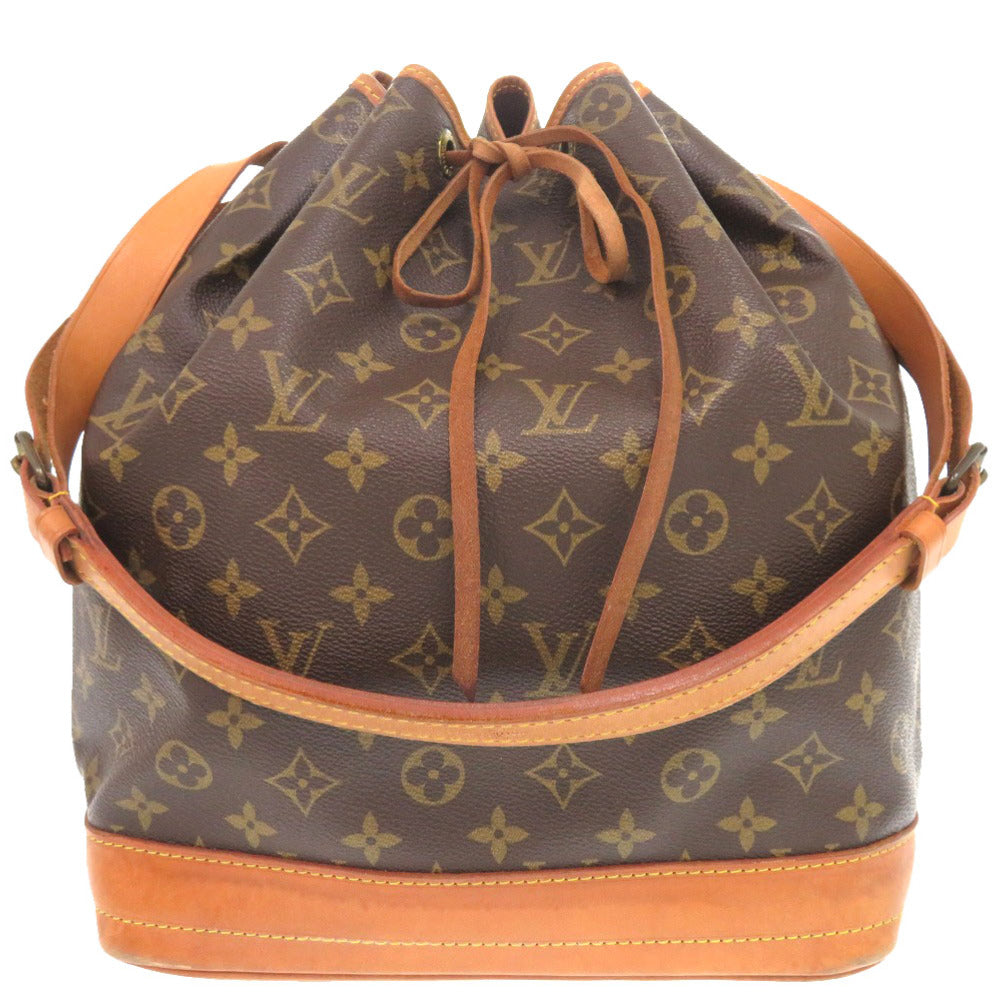 LOUIS VUITTON Shoulder Bag M42224 Monogram canvas Brown Monogram Noe Women