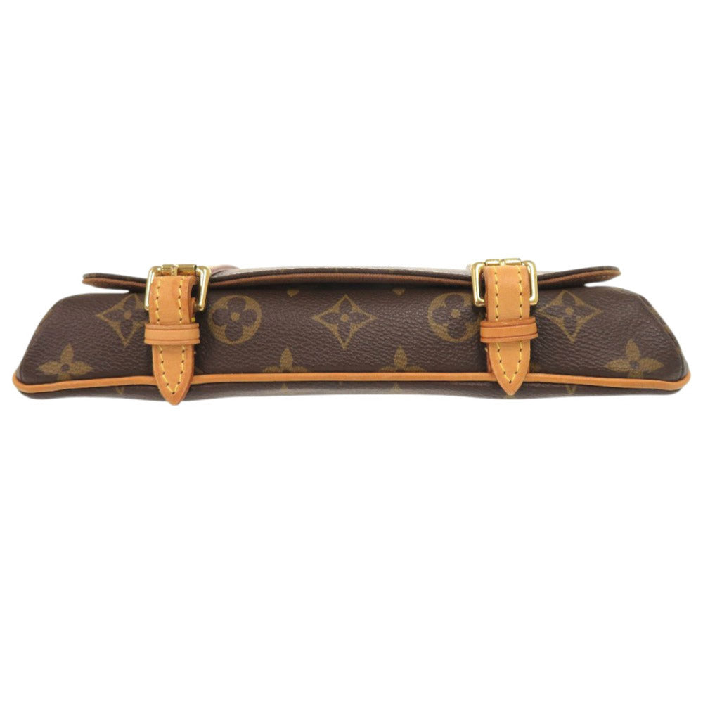 LOUIS VUITTON Waist bag M51159 Monogram canvas Brown Monogram Pochette Marrell