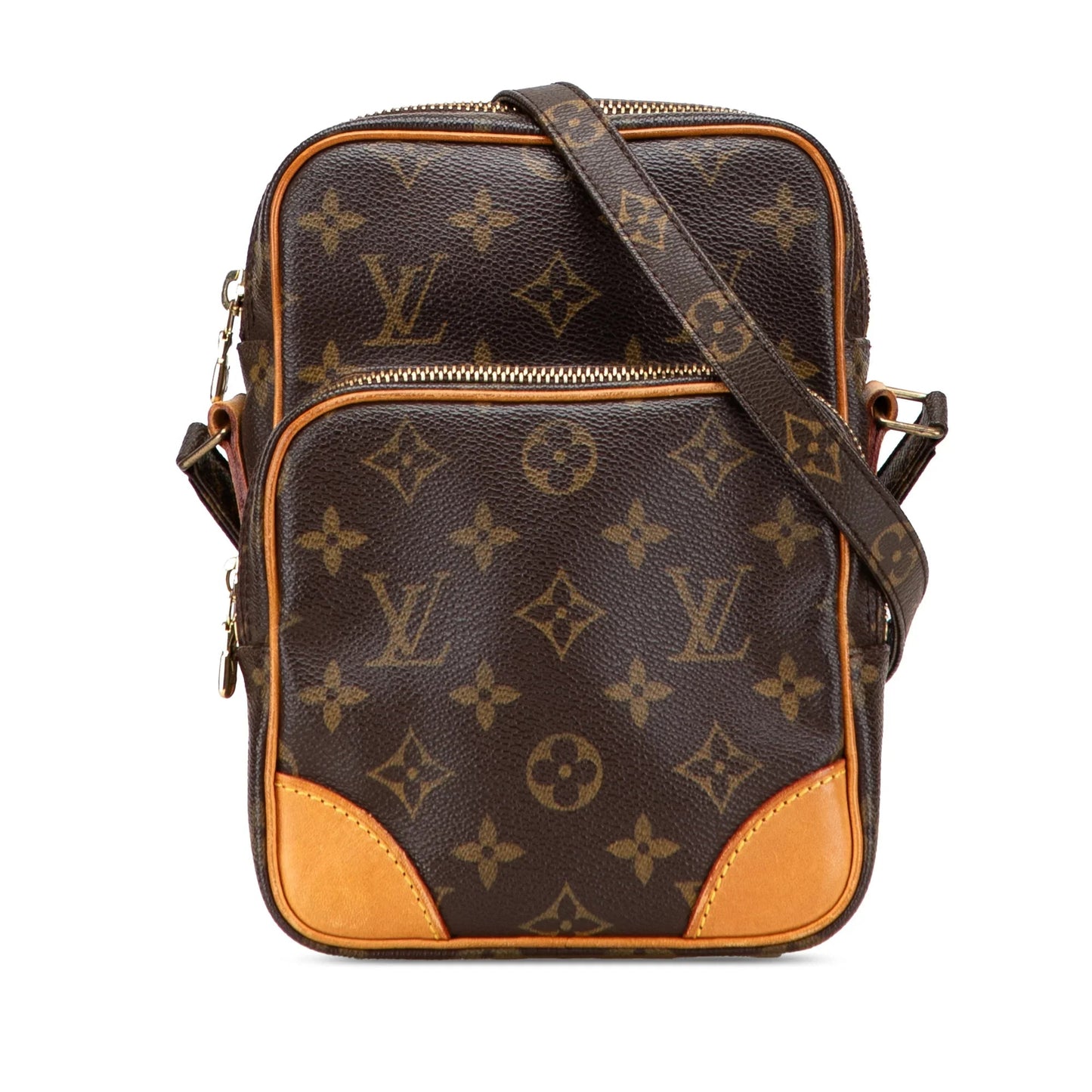 Brown Louis Vuitton Monogram Amazone Crossbody Bag