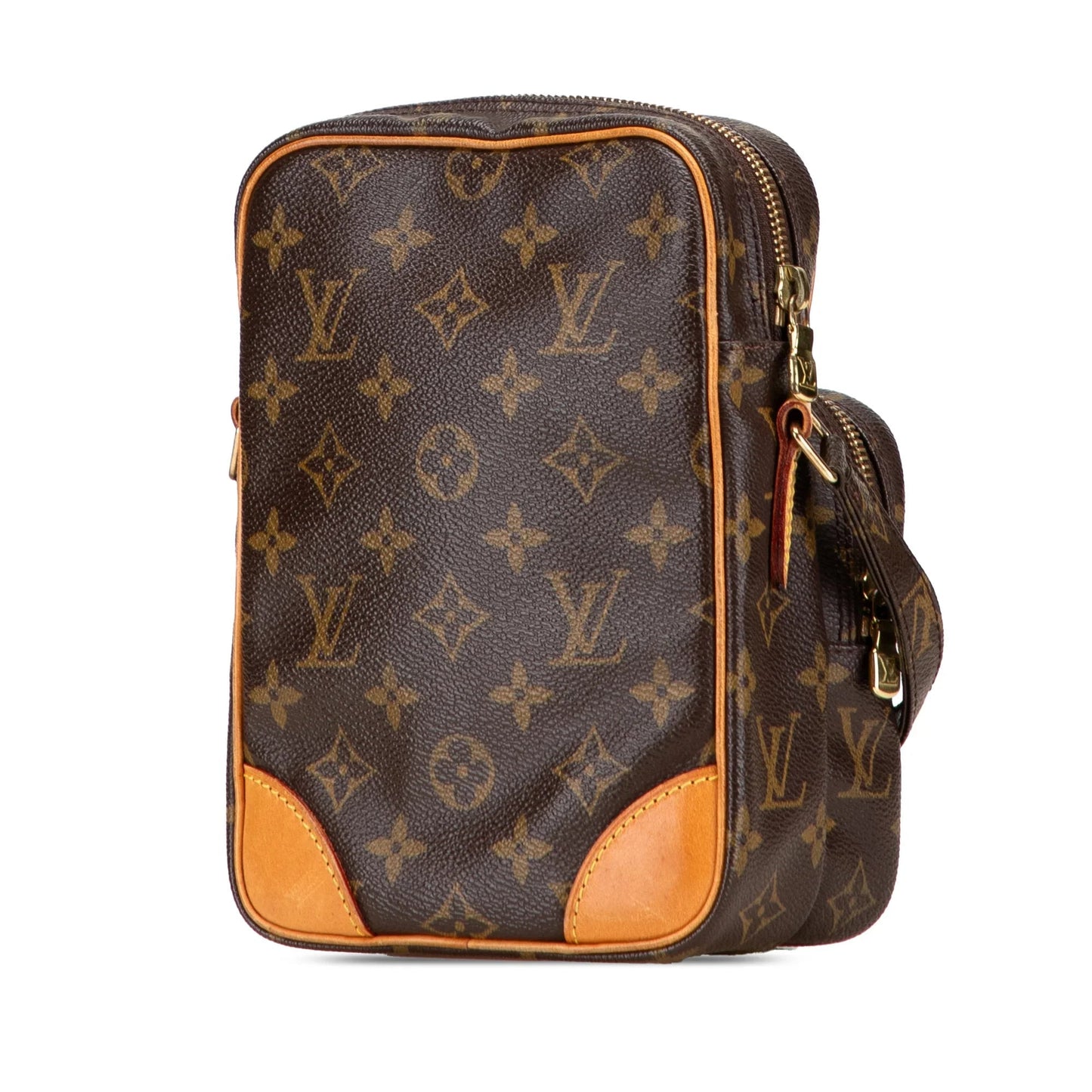 Brown Louis Vuitton Monogram Amazone Crossbody Bag