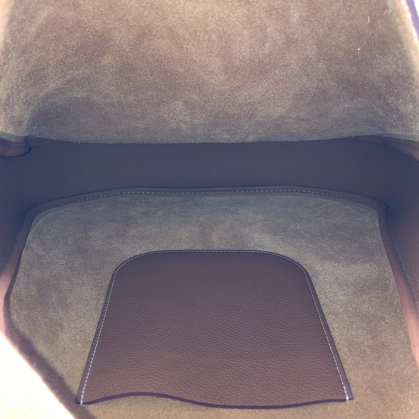 Hermes 2024 Ancrage Crossbody Shoulder Bag Gold