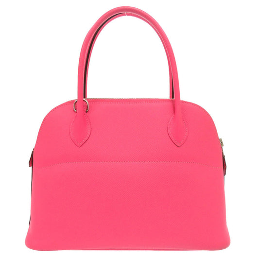 HERMES Handbag Epsom Rose azare Bored 27