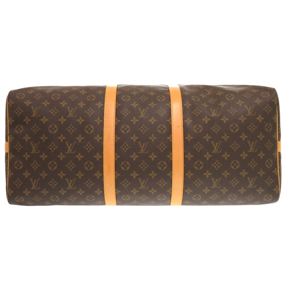 LOUIS VUITTON Boston Duffel bag M41412 Monogram canvas Brown Monogram Keepall bandouliere60
