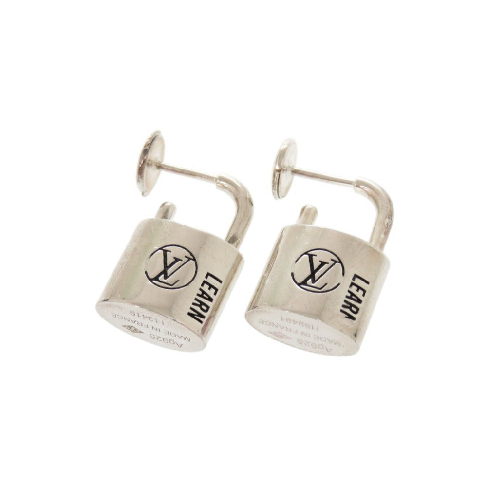 LOUIS VUITTON Pierce Q16091 Silver925 Silver Silver Lockit Learn Women